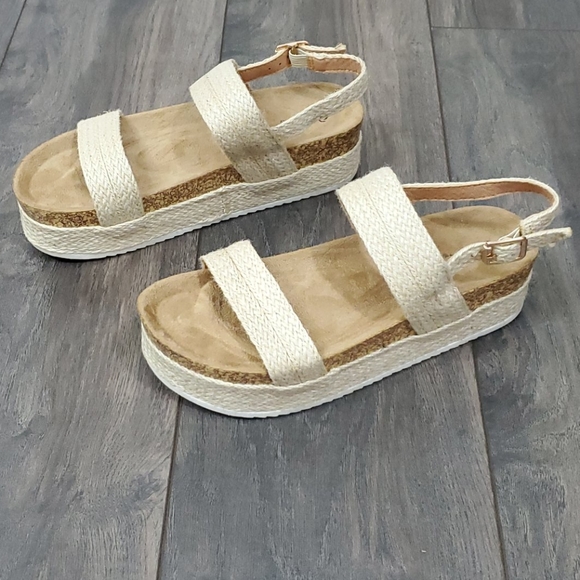 Platform Sandals Summer Beach Boho CCOCCI NEW NWT - Picture 2 of 11